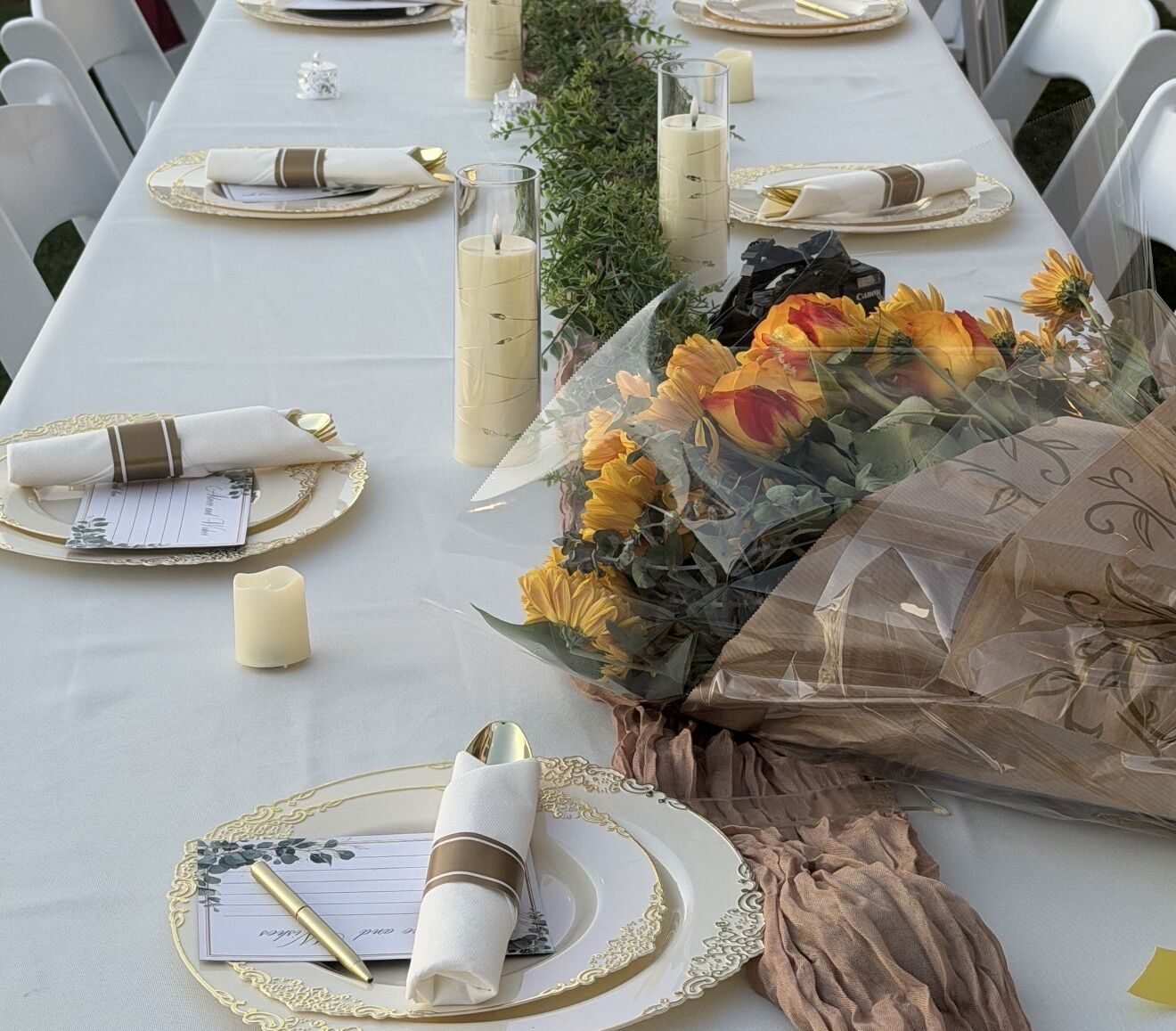 Hospitality table setting