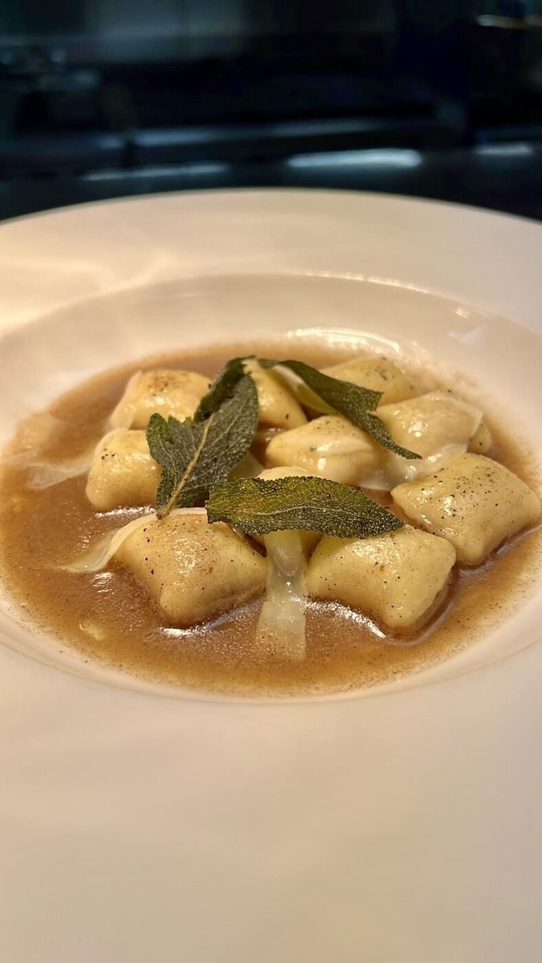 House-made gnocchi with sage brown butter